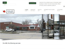 Tablet Screenshot of ontariolicences.com